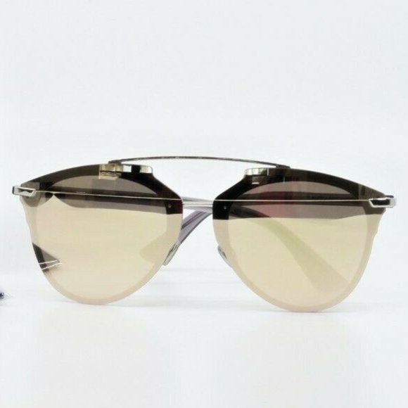 DIOR Reflected P 010SQ Rimless Silver & Gold - Picture 2 of 3